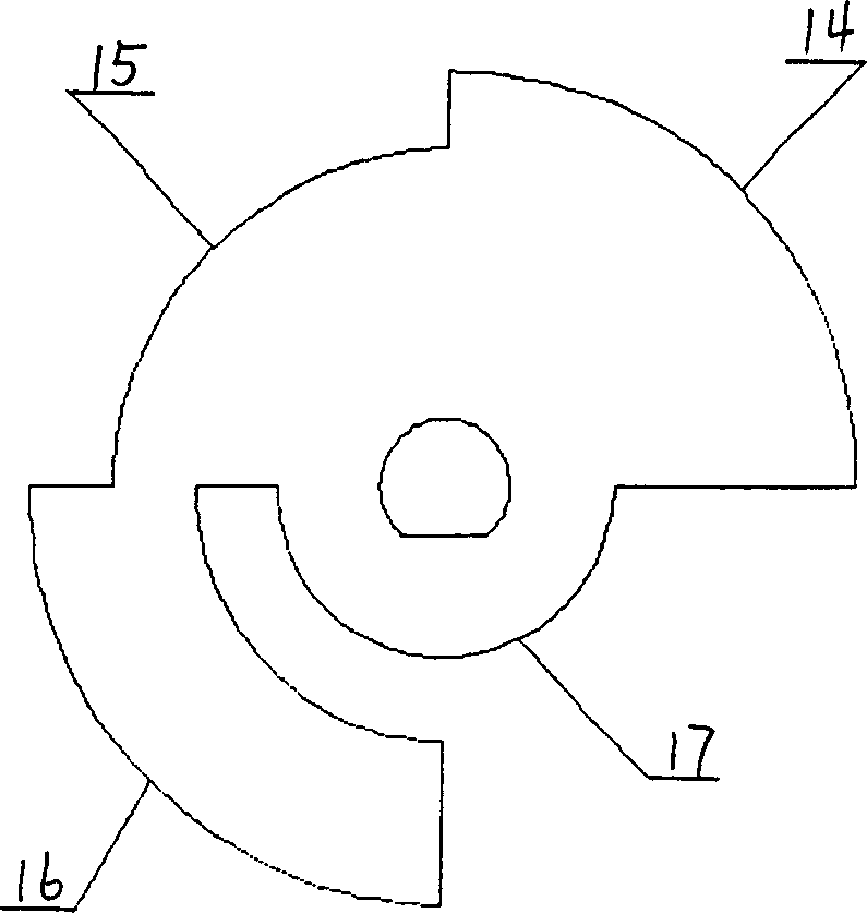 Absolute multi-coil magnetic encoder