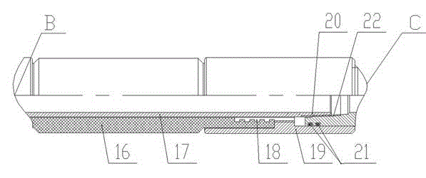 Hydraulic jet packer applicable to multilevel hydraulic jet fracturing