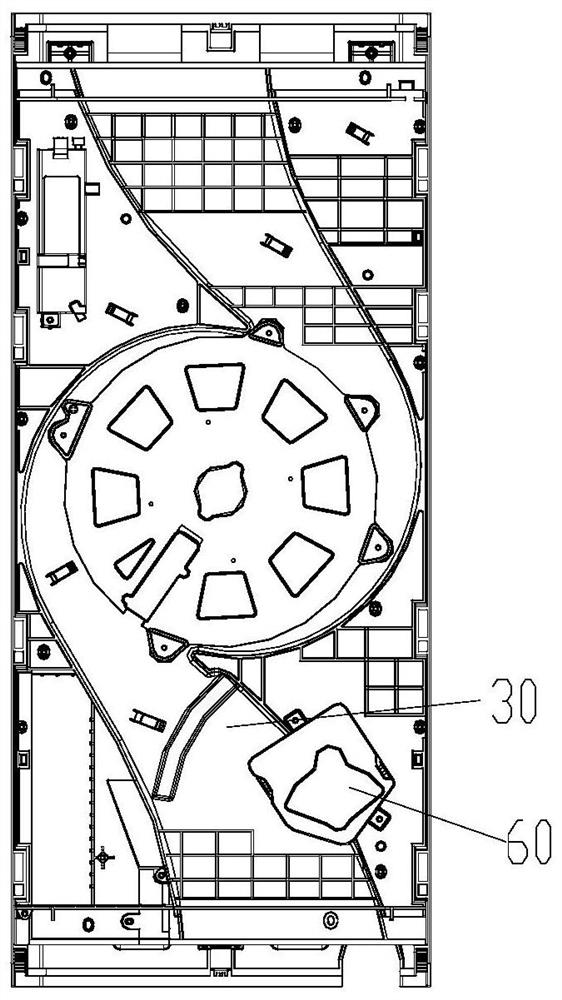 Air channel assembly and air conditioner indoor unit