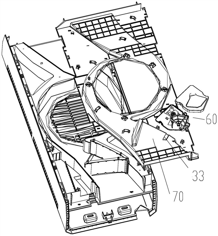 Air channel assembly and air conditioner indoor unit