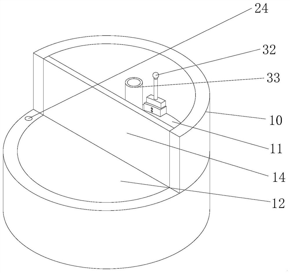 Infant nursing basin convenient to use at night