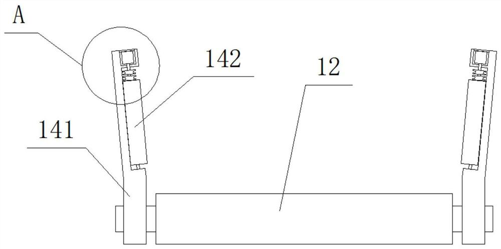 Automatic production device for preserved meat