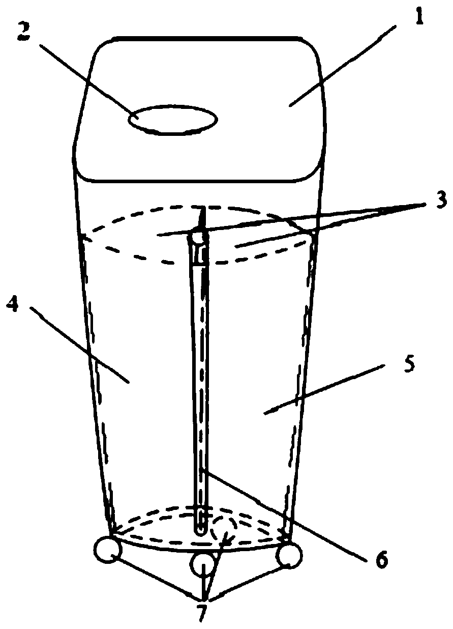 Control device and method for intelligent trash can and intelligent trash can