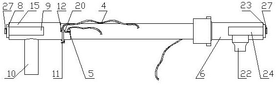 Faucet wrist force control system of motorized wheelchair