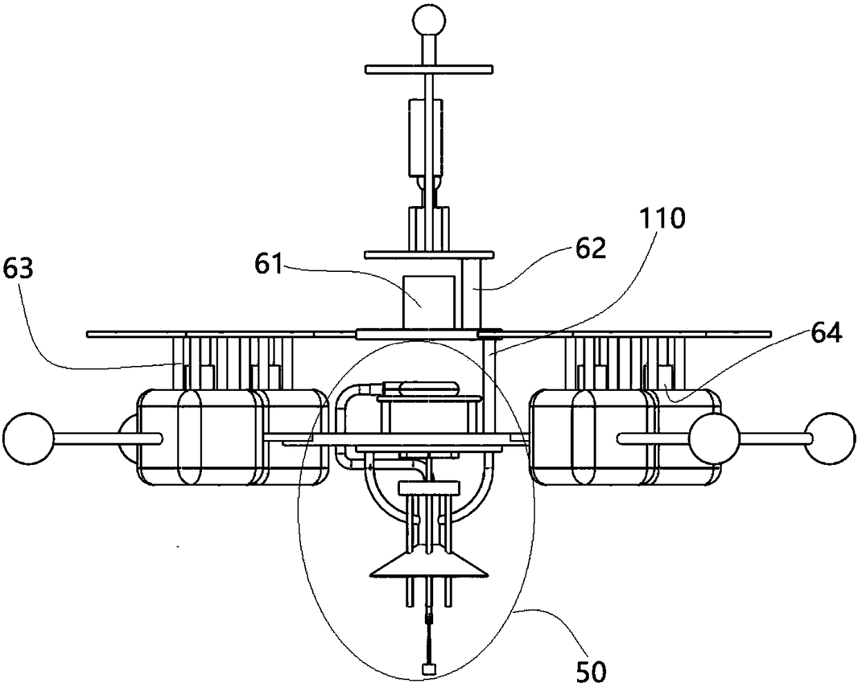 Unmanned fishery oxygenation workstation and method implemented by same