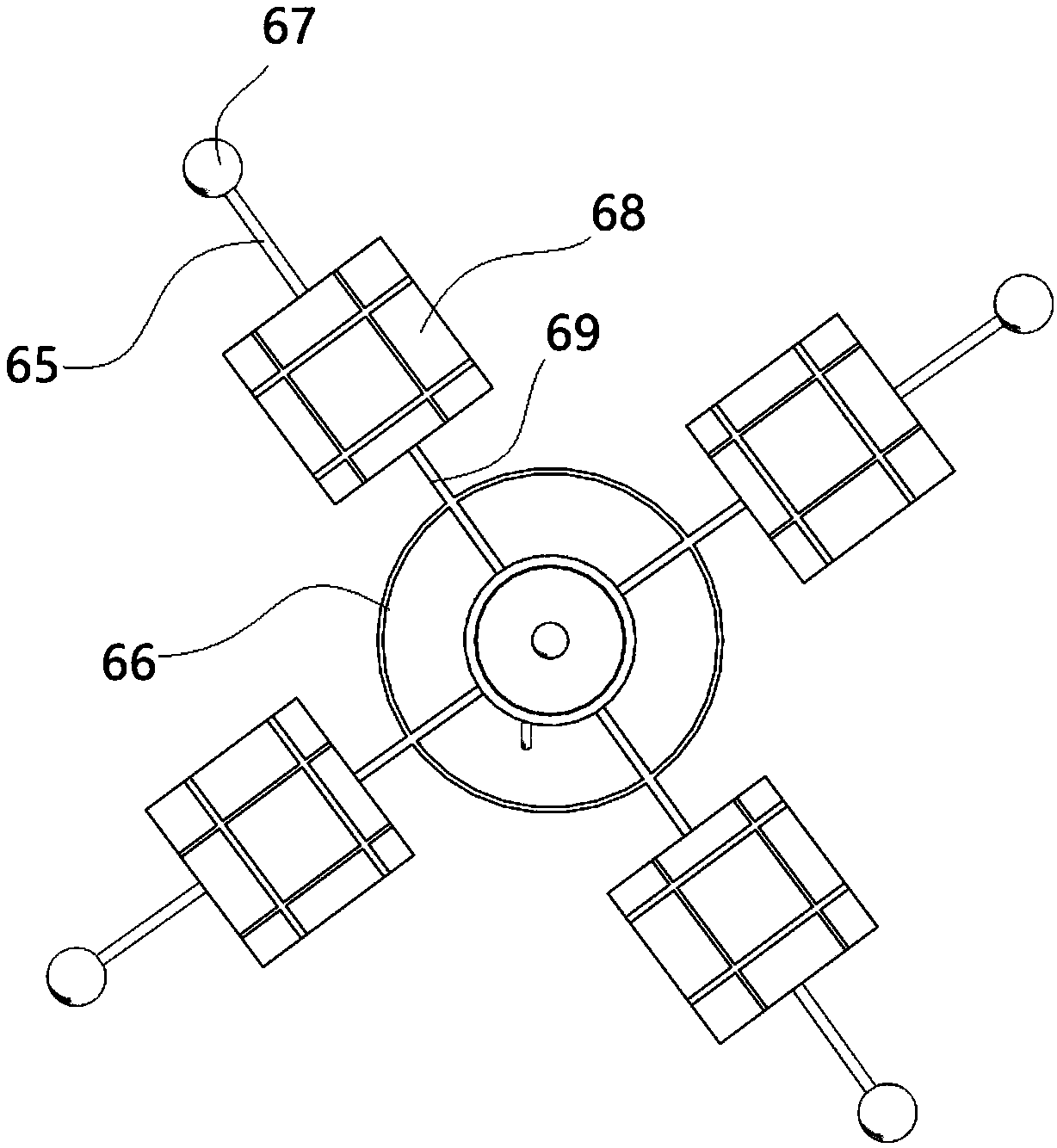 Unmanned fishery oxygenation workstation and method implemented by same