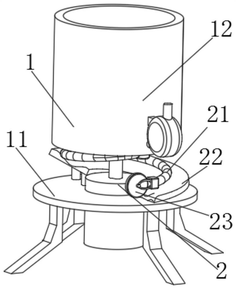 A device for industrialized reuse of smelting slag tailings and its process method