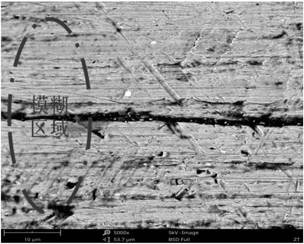 Processing method of conductive plasticine used for fixing SEM (Scanning Electron Microscope) sample