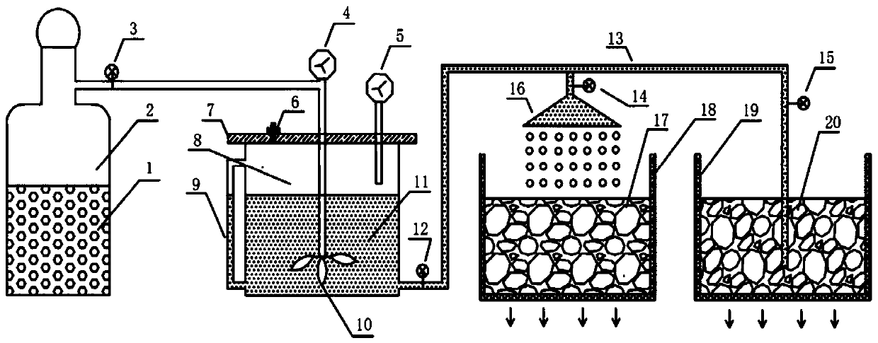 Method for reinforcing soil by using soil solidification solution