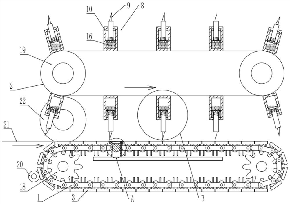 Slitting machine for aluminum foil packaging bag processing