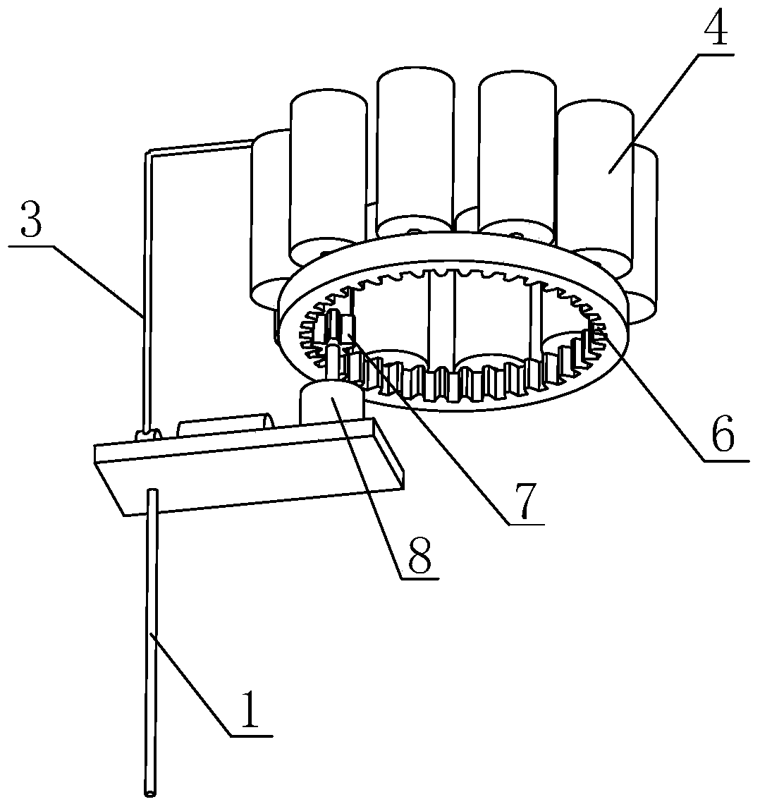 Water quality monitoring UAV water sample collection device