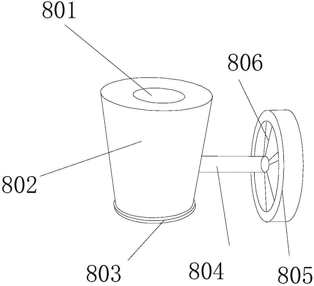 Die capable of removing cast riser easily