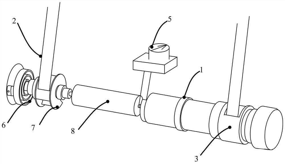 Amplitude-adjustable backpack load-bearing power generation device