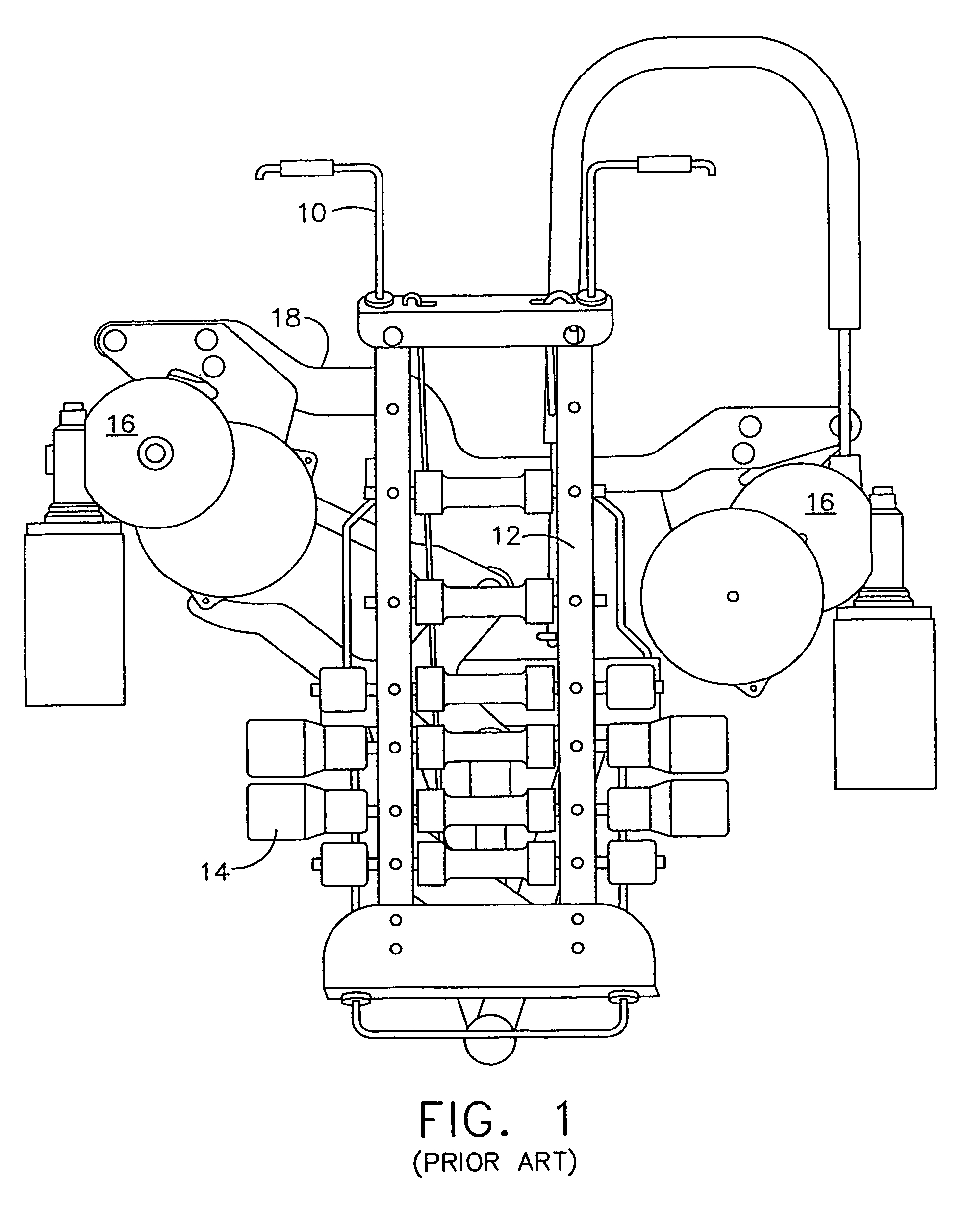 Massage apparatus and method for lumbar support