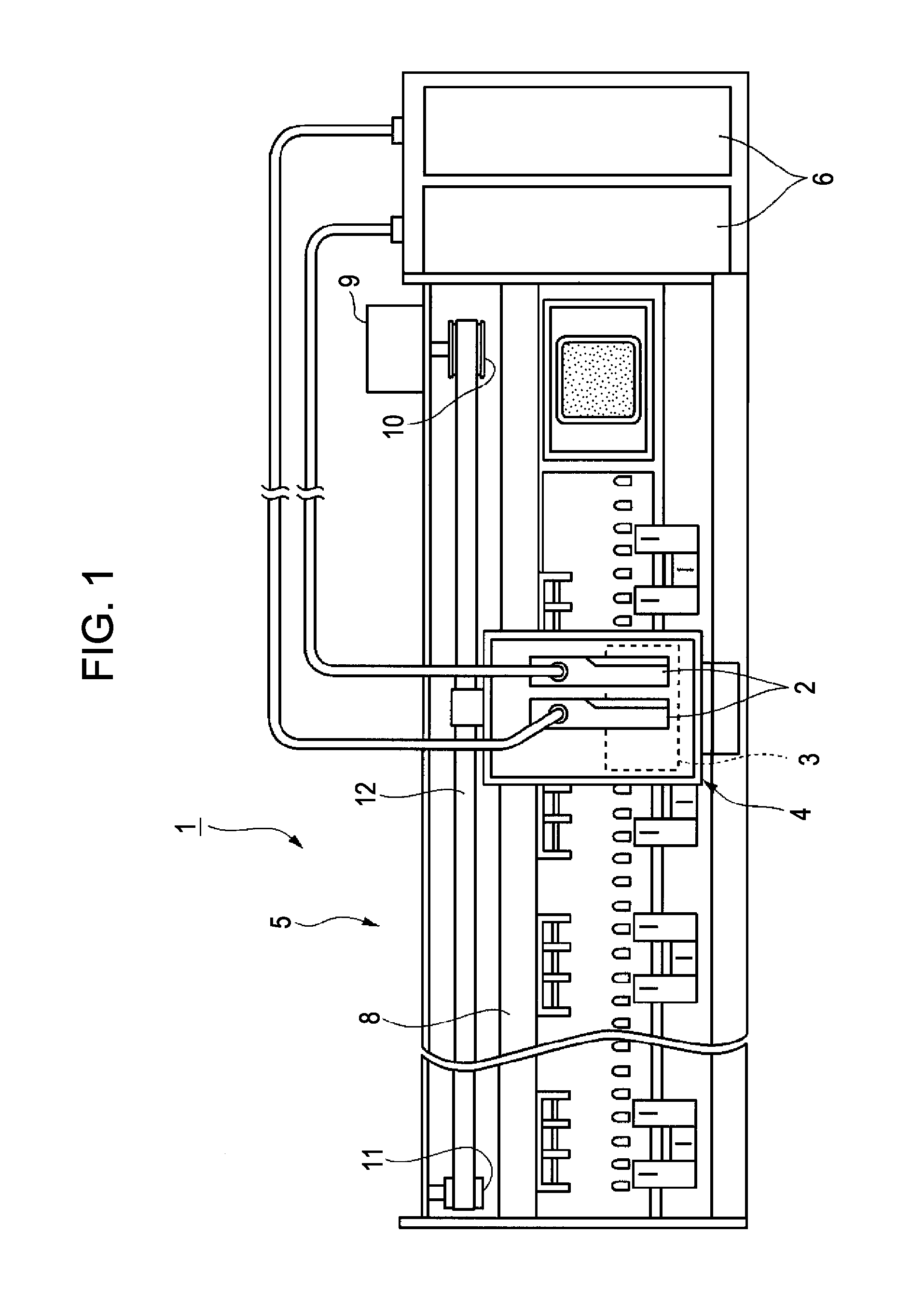 Liquid ejecting apparatus with two liquid tanks, wherein liquid is transferred to a tank of which residual amount of liquid is smaller from a tank of which residual amount of liquid is larger when the power is turned on