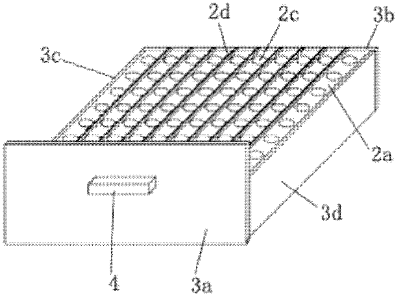 Drawer type blood taking test tube rack device