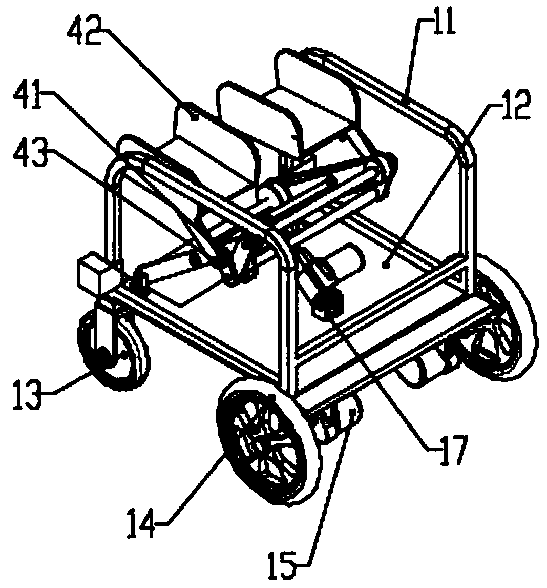 Intelligent rehabilitation assisting vehicle