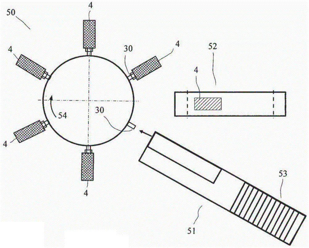 Filling unit for packaging machines