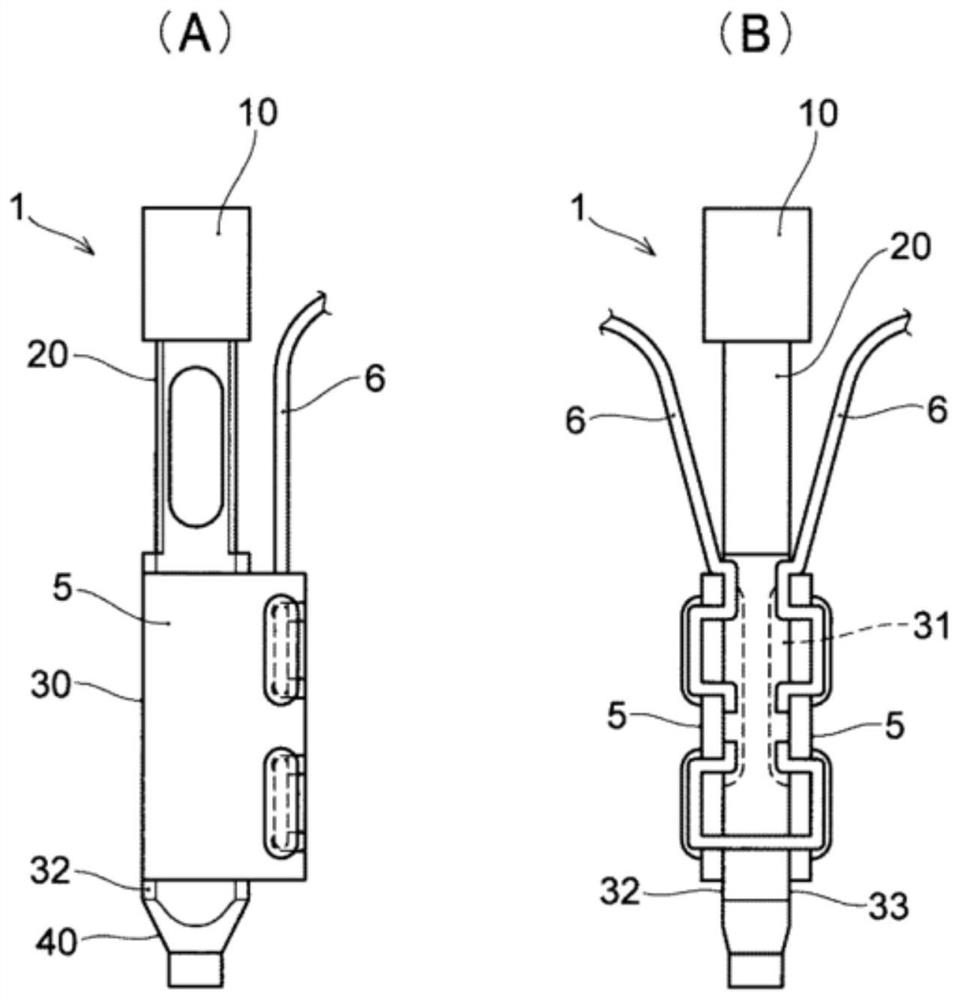 Nozzles for modeling materials used in 3D modeling devices