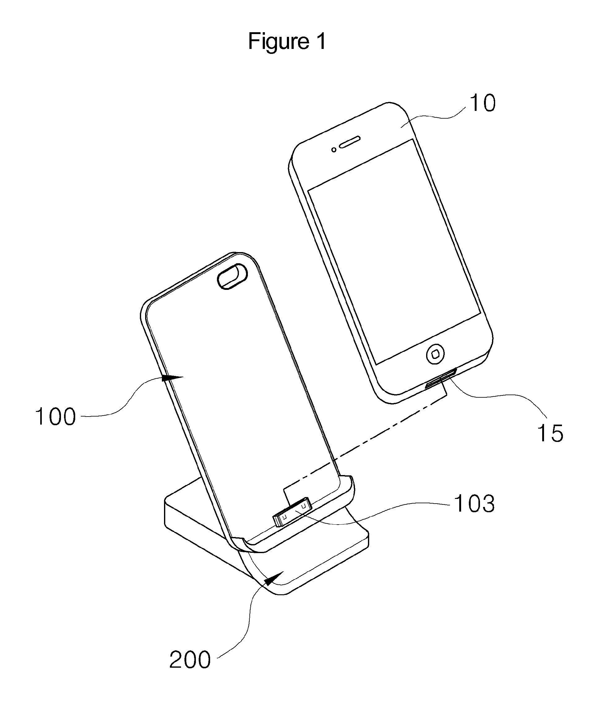 Charging apparatus for mobile device