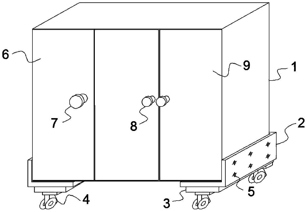 Multifunctional shoe cabinet for smart home and using method thereof