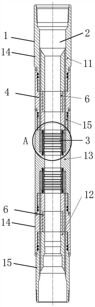 High-pressure water jet conveying device