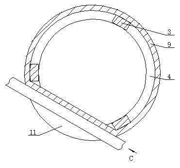 Cage type steel bar connector with cone and construction method thereof