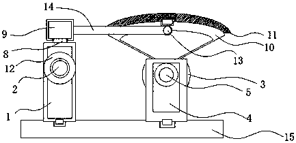 Solar panel bracket with selective regulation of angle