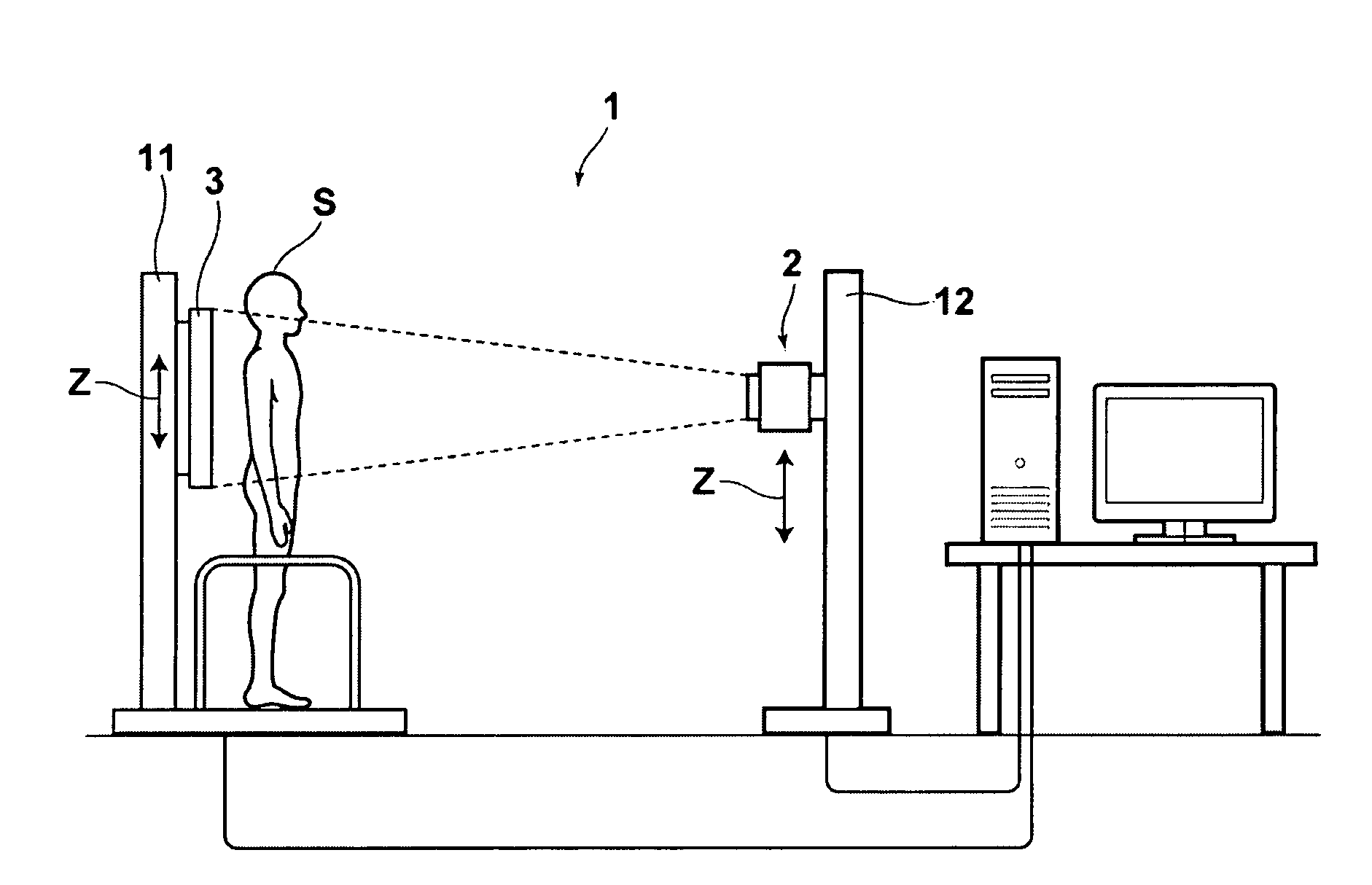 Radiographic image detection apparatus and method for controlling the apparatus