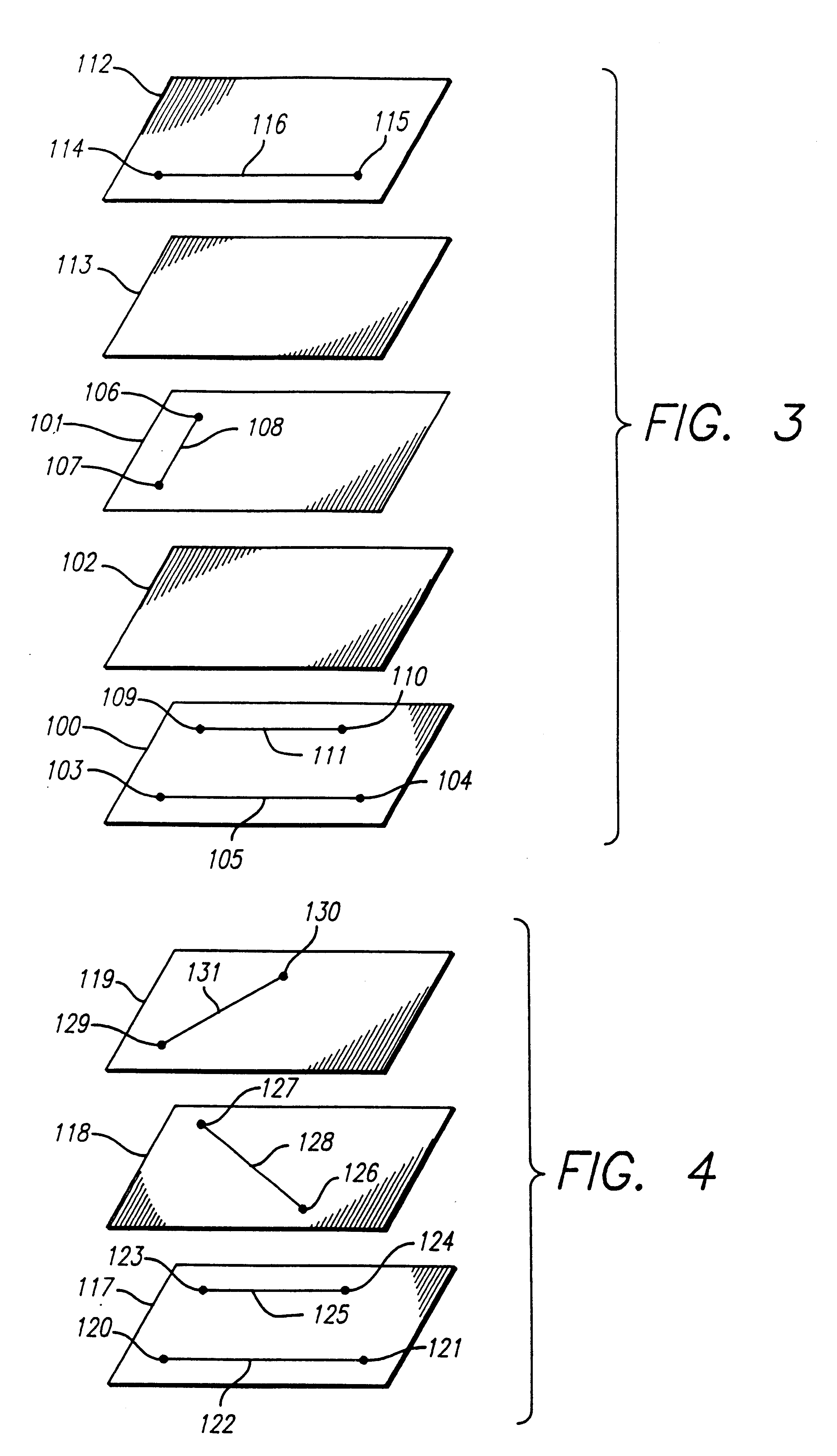 Programmable triangular shaped device having variable gain