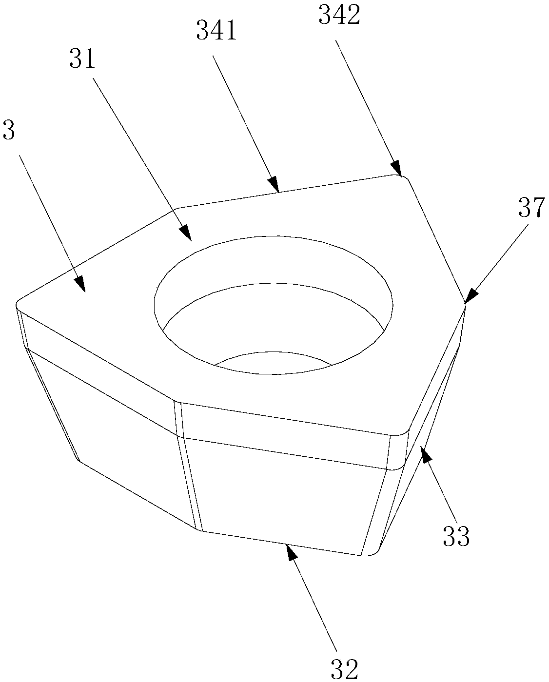 Drilling tool capable of rotating