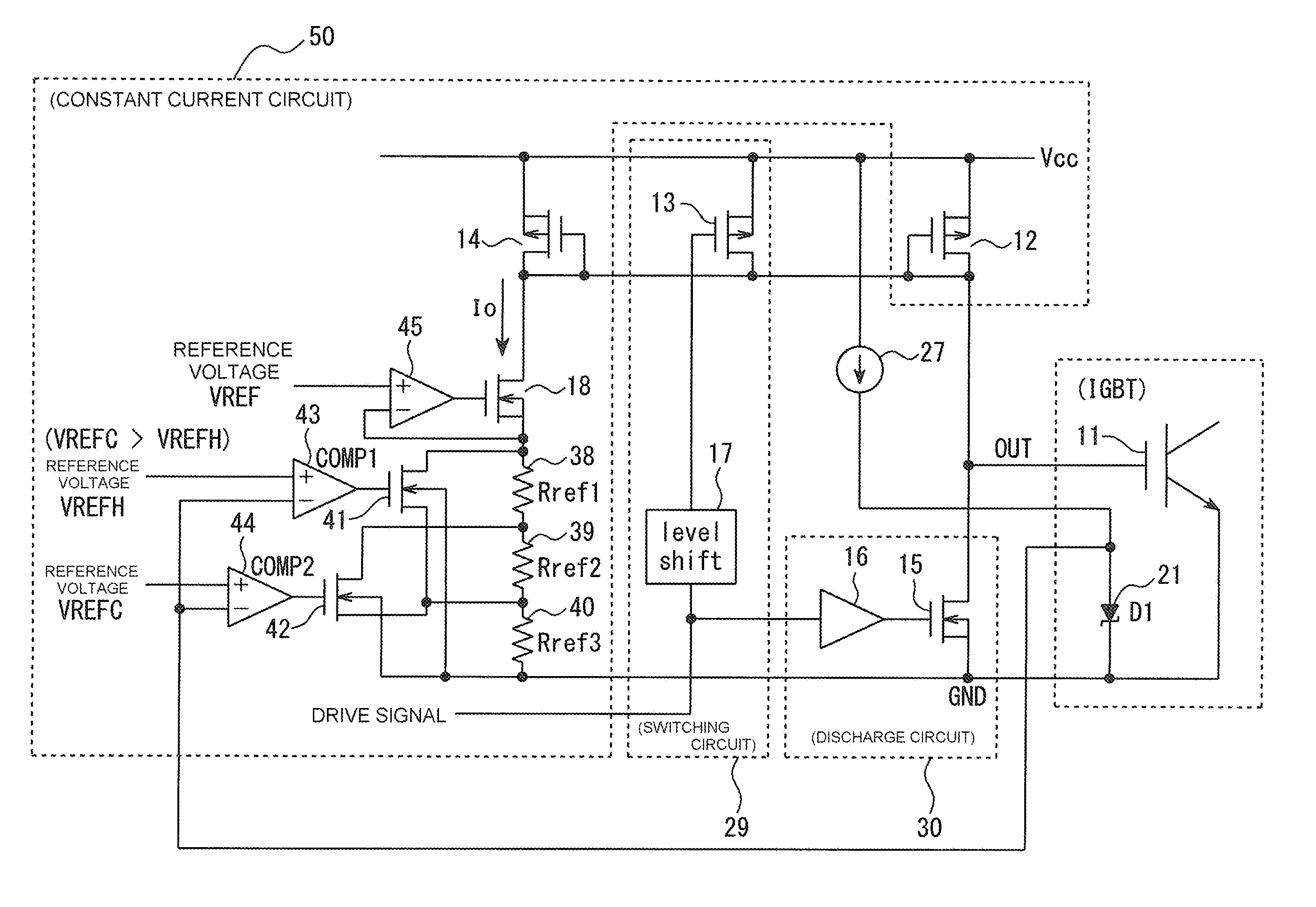 Power transistor drive circuit
