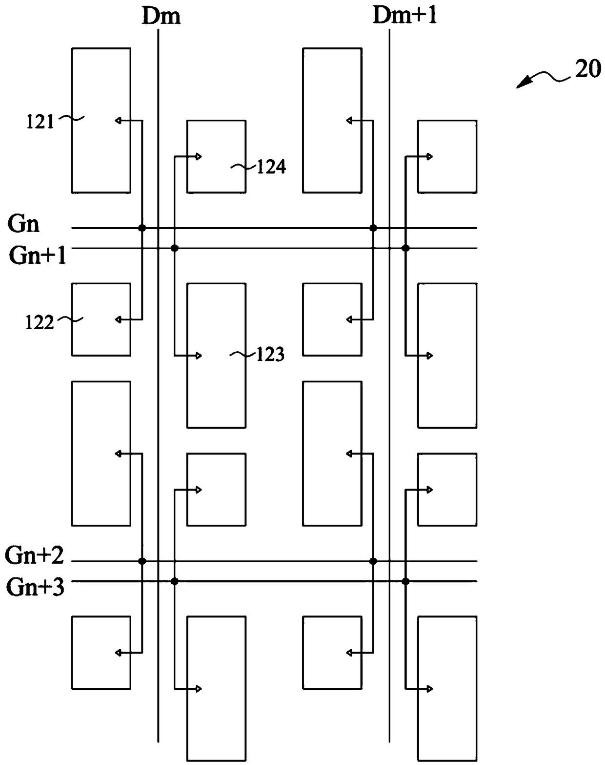 Display panel and displaying device