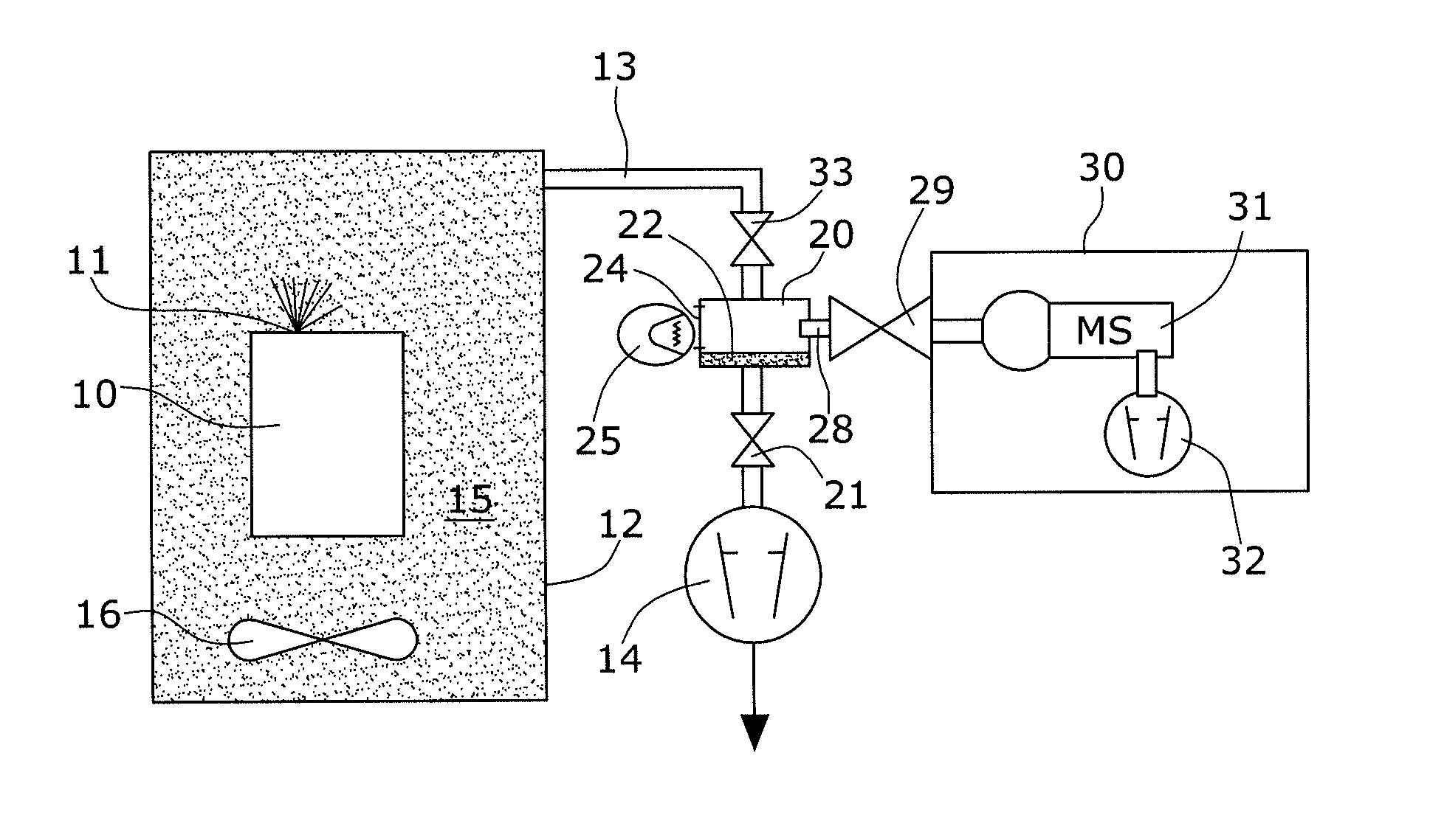 Method and device for determining leakage