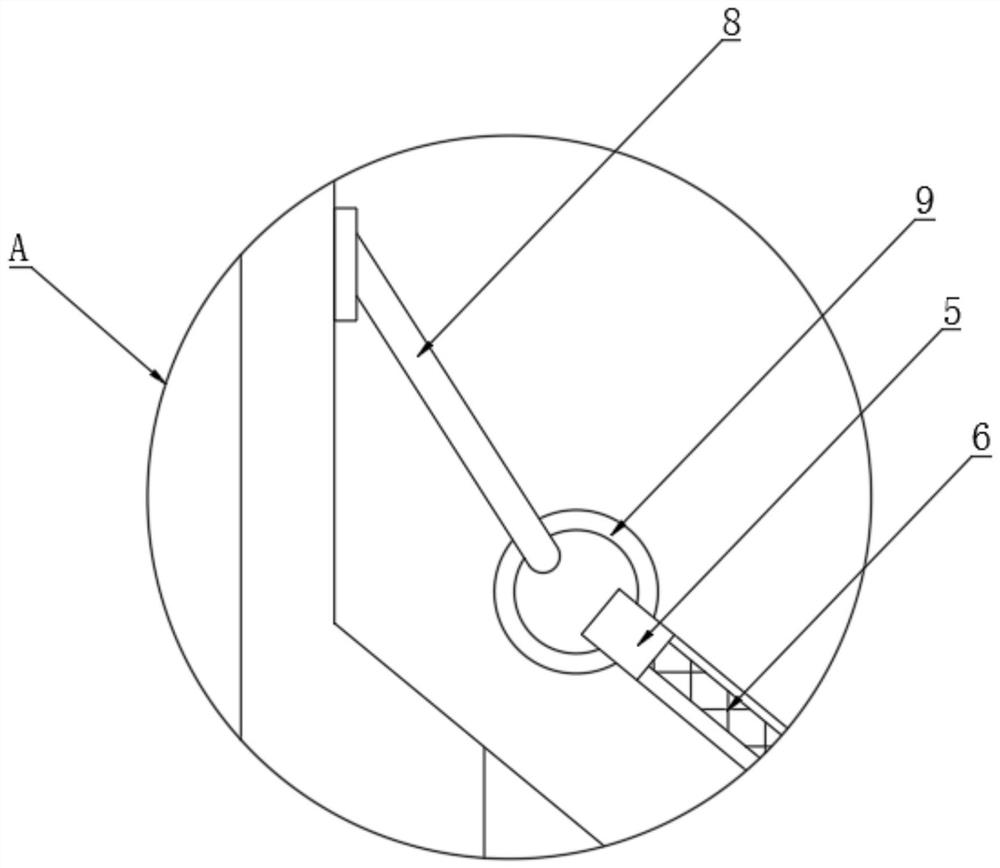 A kind of aluminum alloy recycling device for construction solid waste