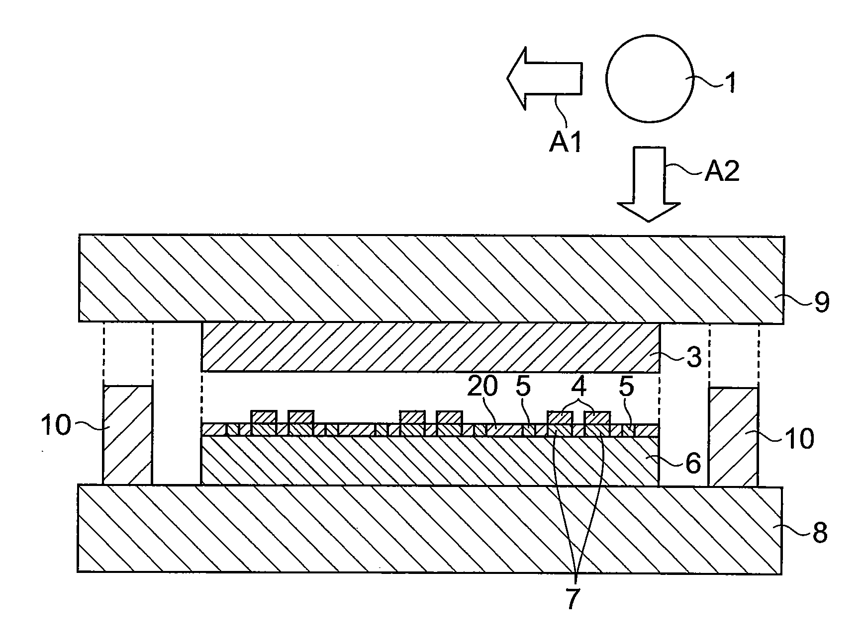 Production method of semiconductor device and bonding film