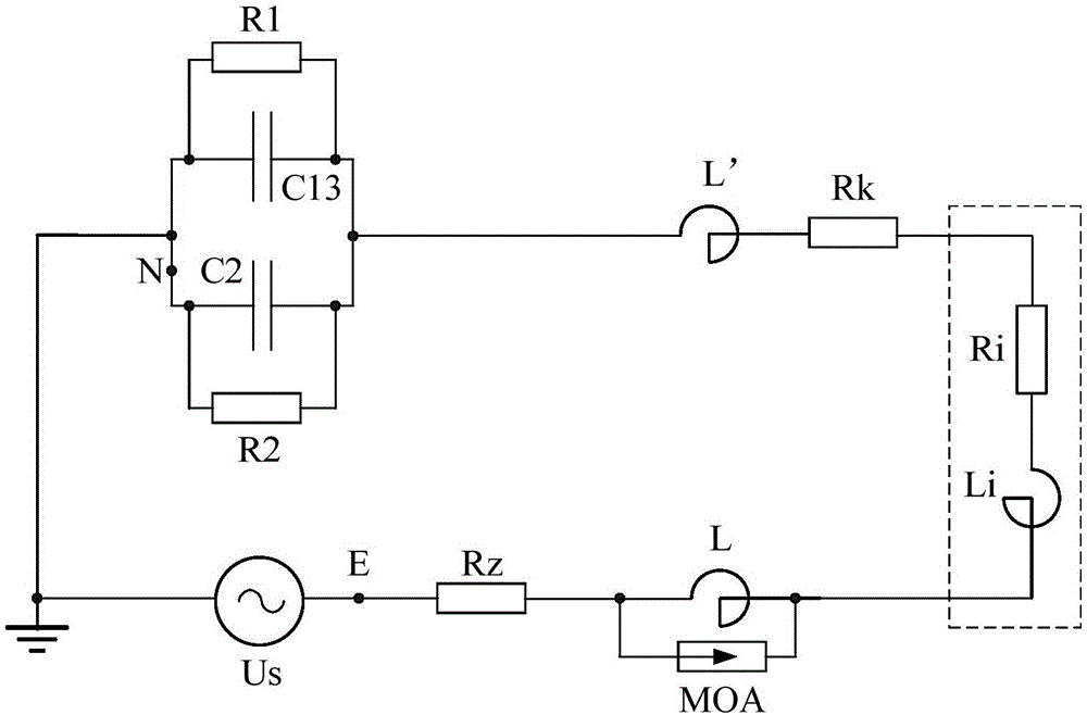 Capacitor voltage transformer (CVT) medium loss test method based on resonance feature