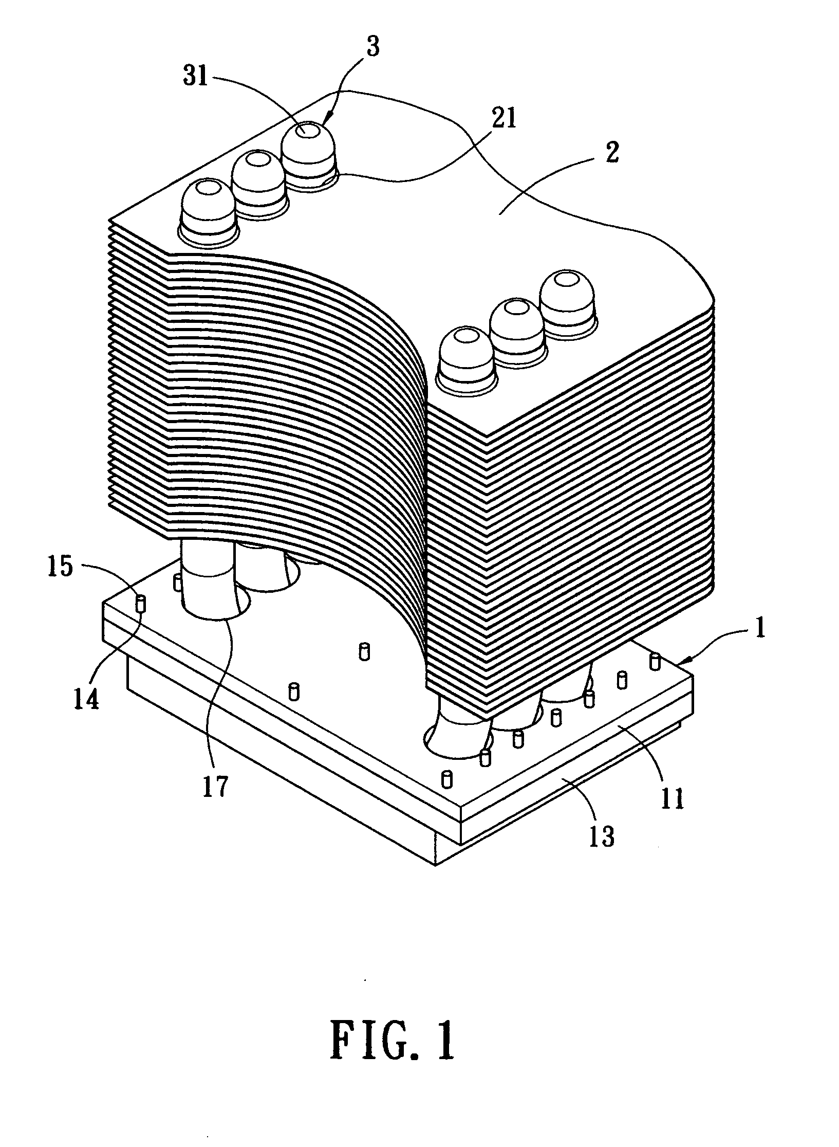 Method for manufacturing heat pipe cooling device