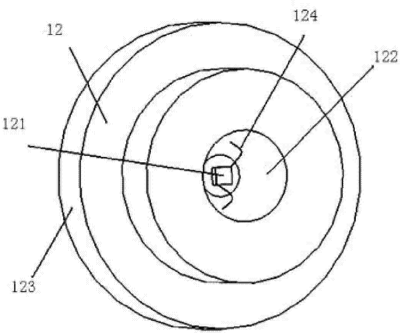 Optical fibre-LED coaxial connector