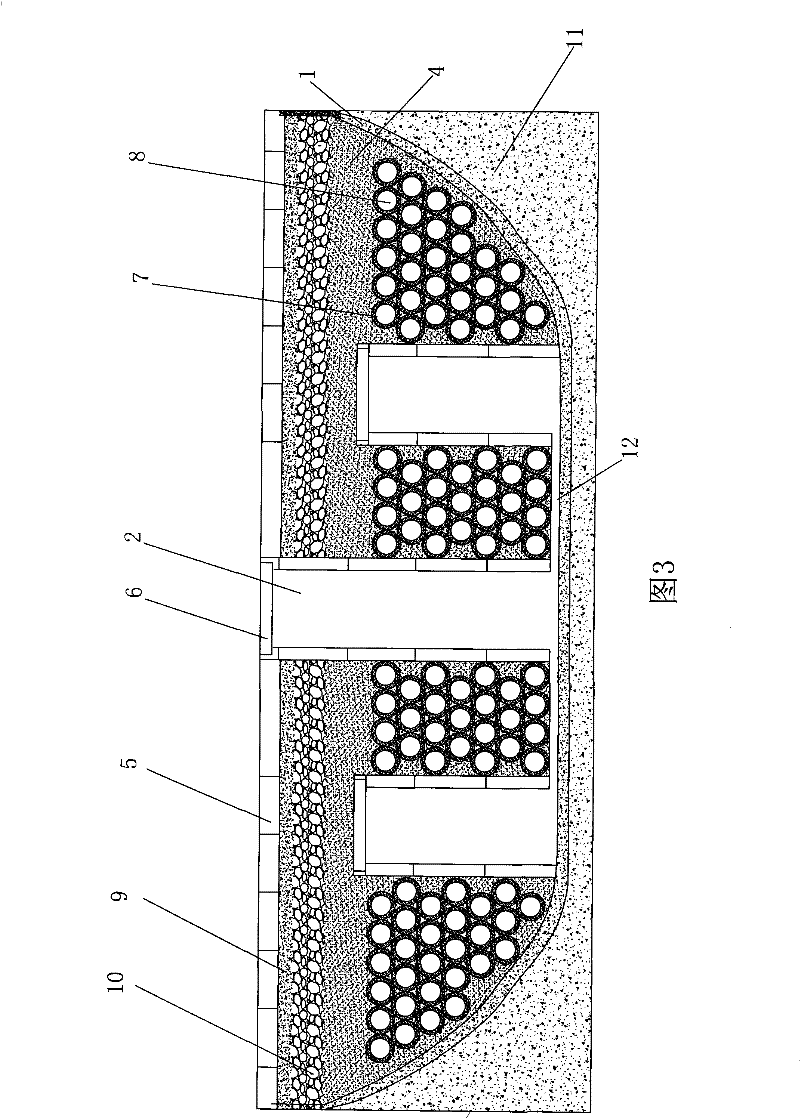 Multi-well water storage system