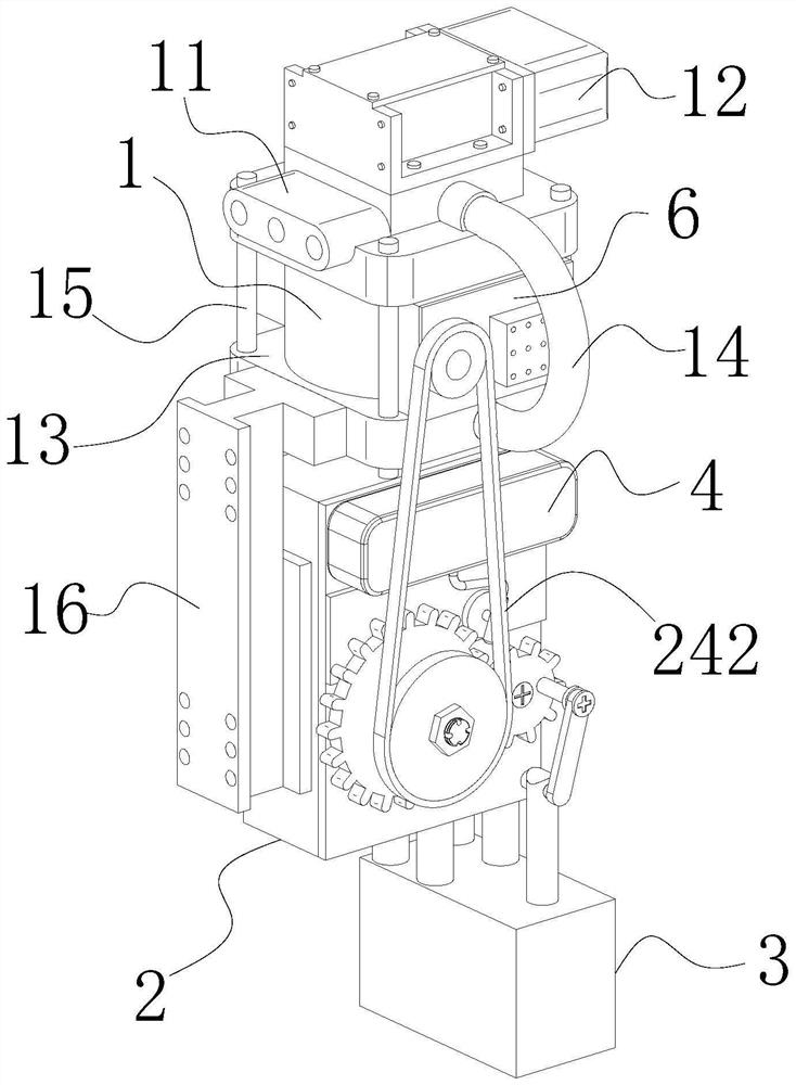 Energy-saving air compression type air cylinder