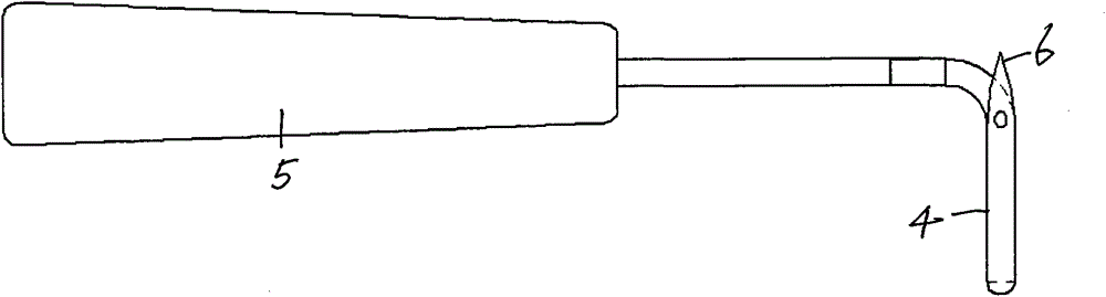 Fixing plate and wire threading hook