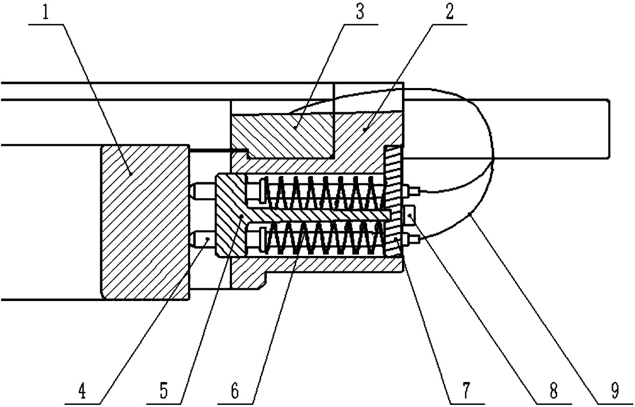 Modular contact component and large transmission slip ring contact device based on component