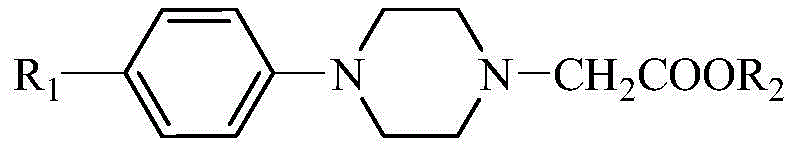 The preparation method of n-(5-methoxy-3-indolethyl)-4-substituted phenylpiperazine-1-acetamide