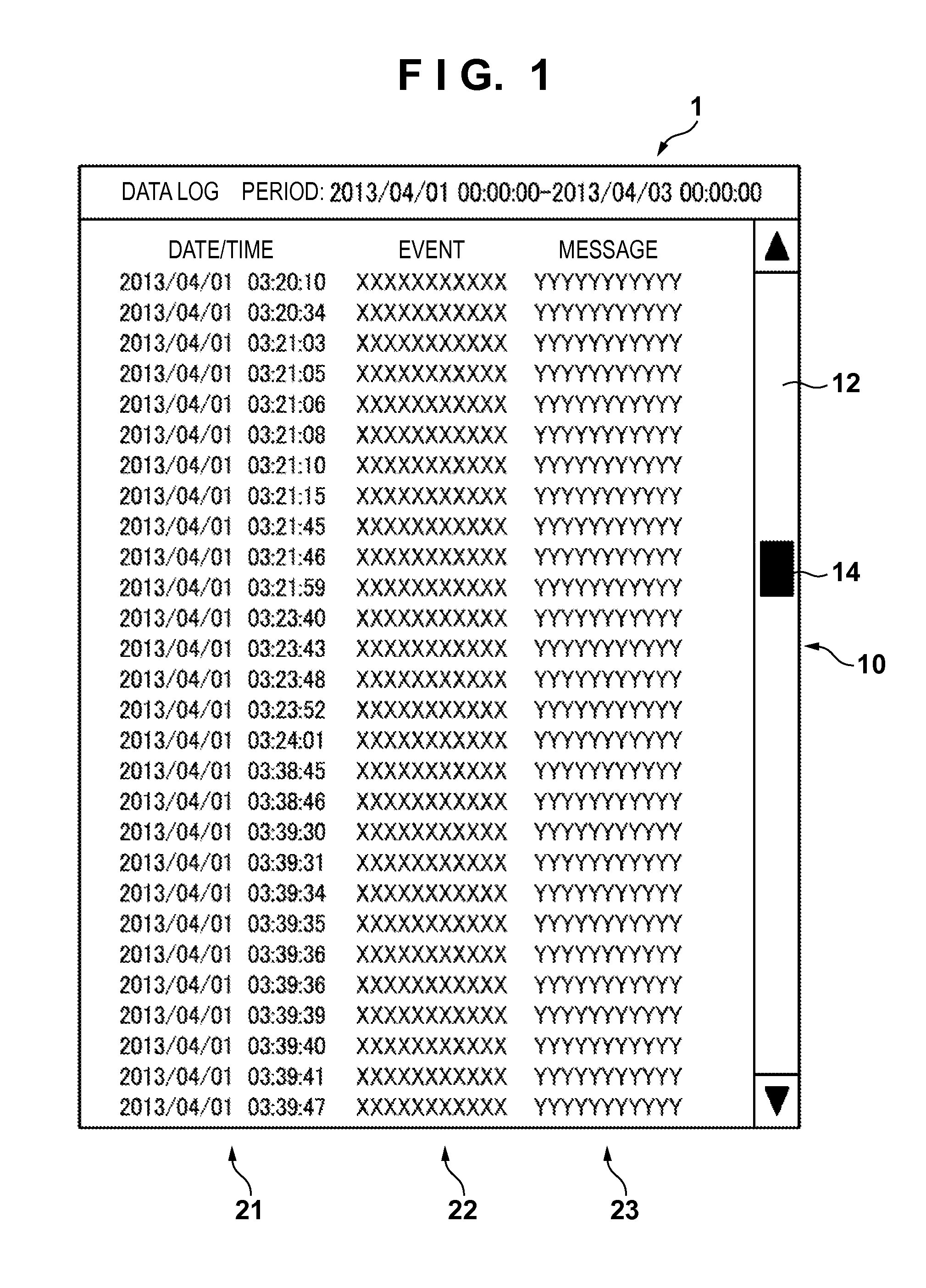 Information processing apparatus for processing plural event data generated by processing apparatus