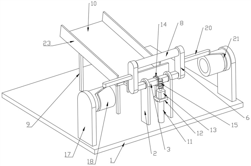 Rapid production equipment for self-adhesive paper