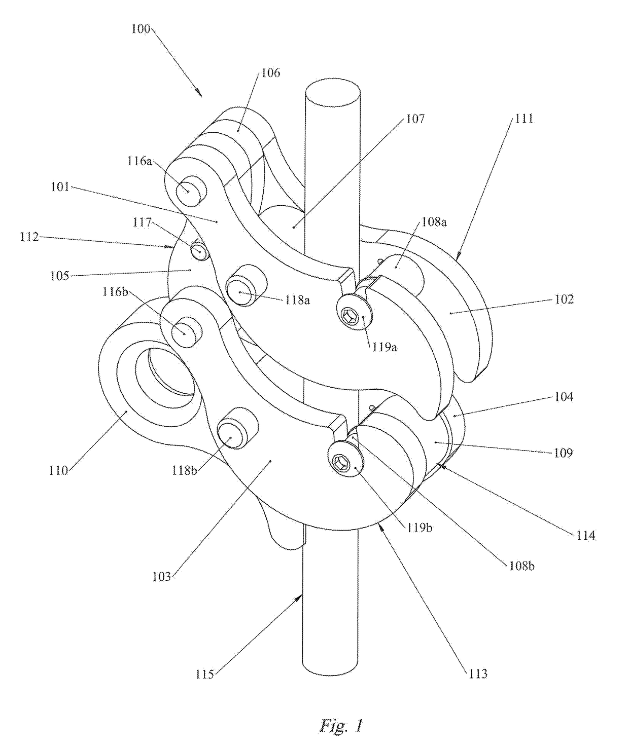 On-rope work positioning device