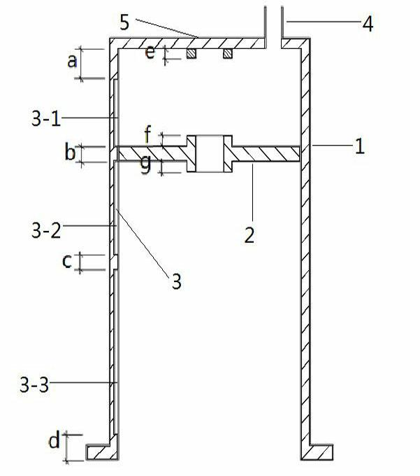 Air spring appending air chamber structure with variable volume