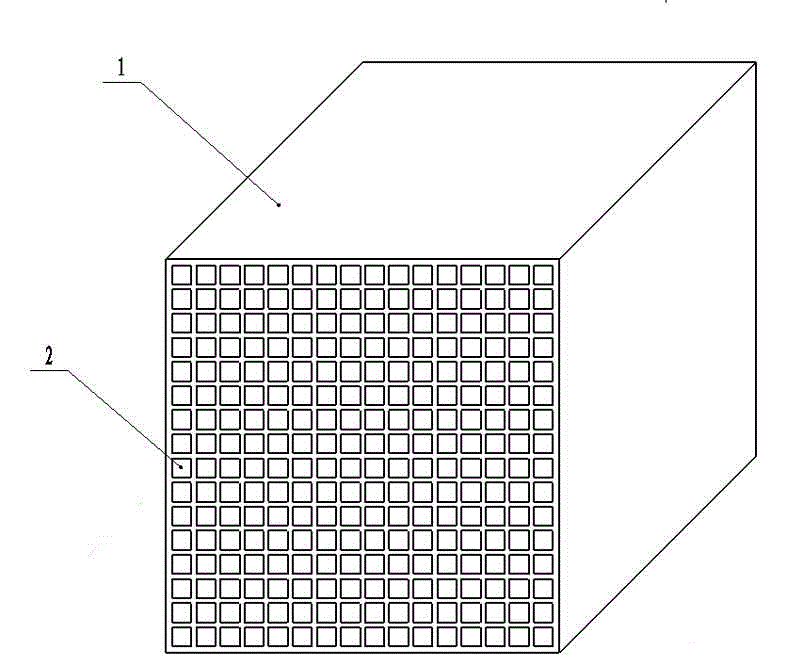 Honeycomb ceramic