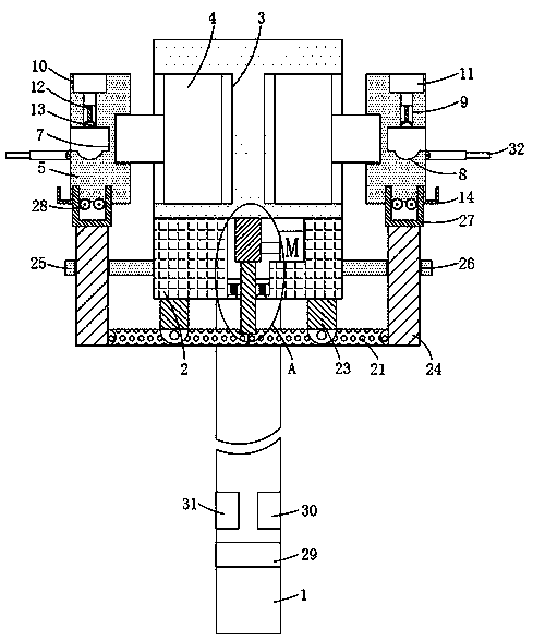 A line deicing device for distribution network